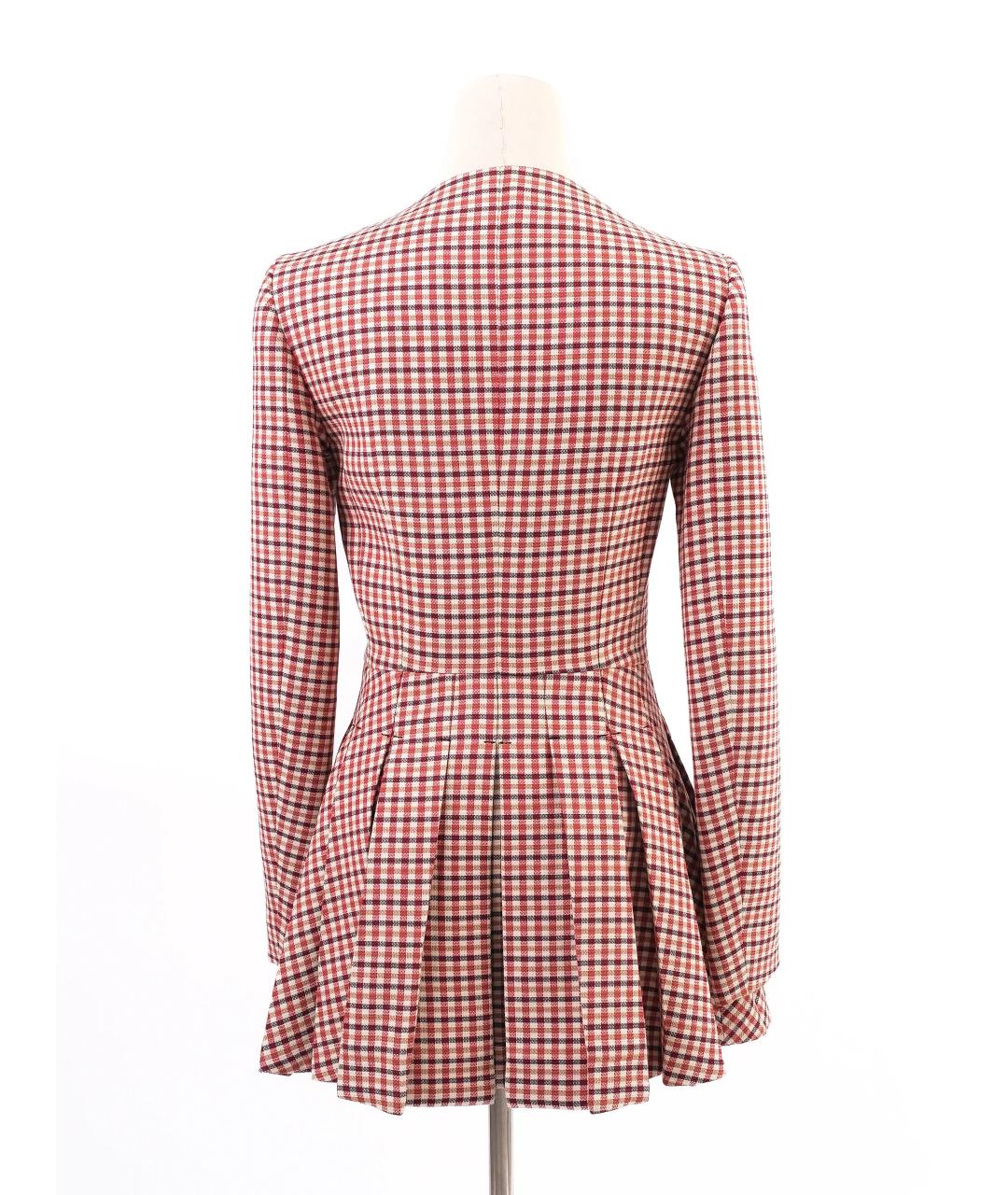 CHRISTIAN DIOR Бежевый шерстяной жакет/пиджак, фото 2