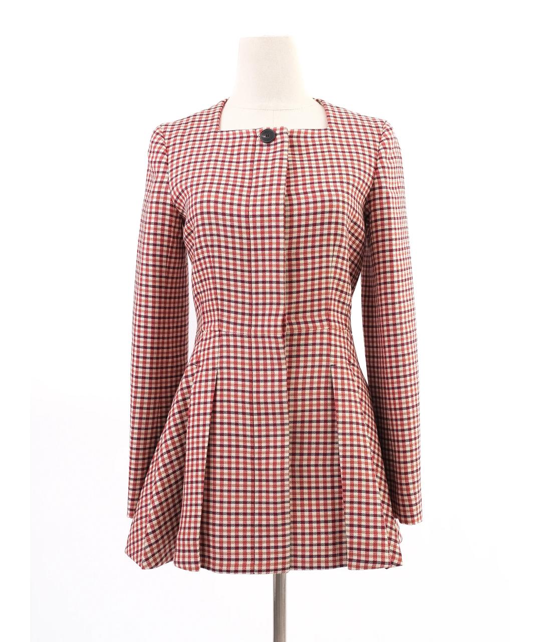 CHRISTIAN DIOR Бежевый шерстяной жакет/пиджак, фото 7