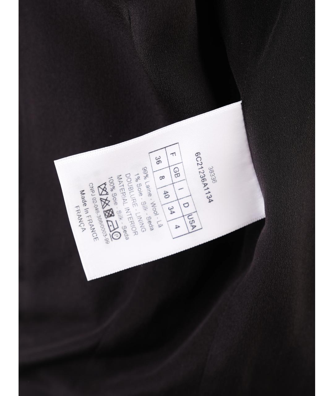 CHRISTIAN DIOR Бежевый шерстяной жакет/пиджак, фото 5