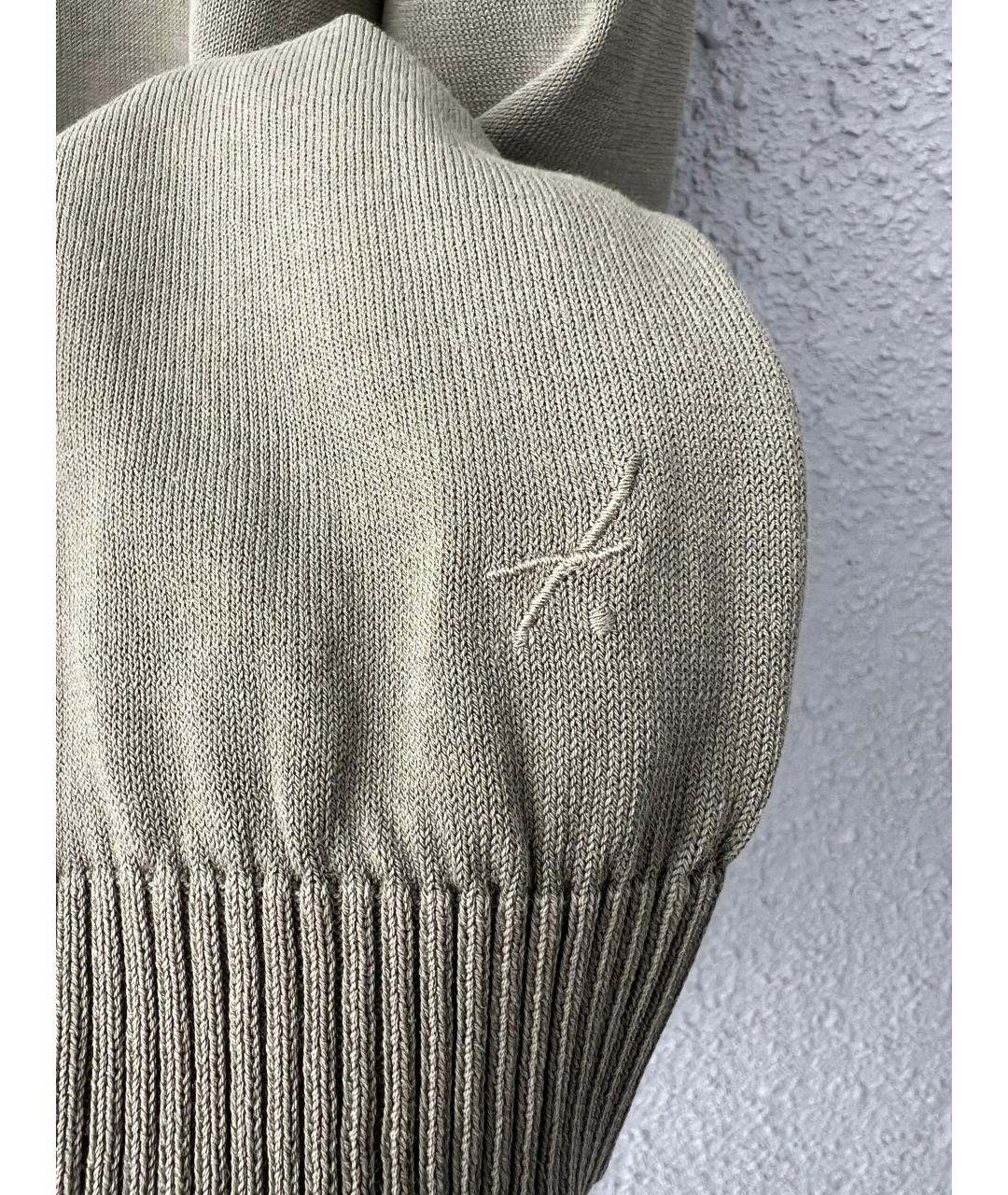 FALCONERI Серый хлопковый джемпер / свитер, фото 3