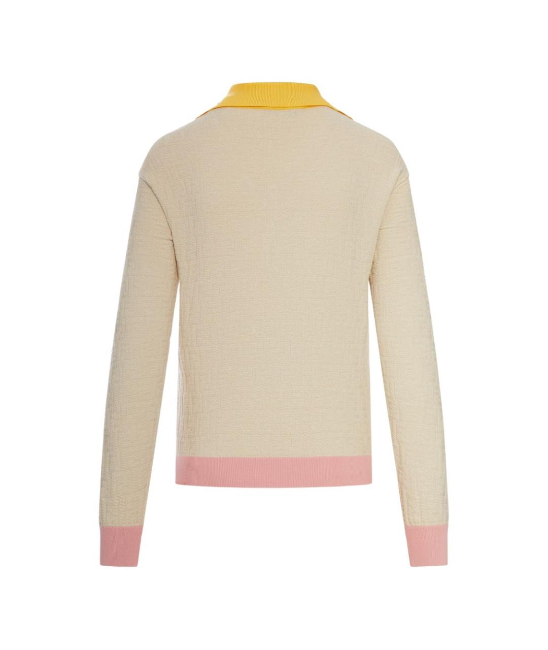 FENDI Мульти хлопковый джемпер / свитер, фото 2