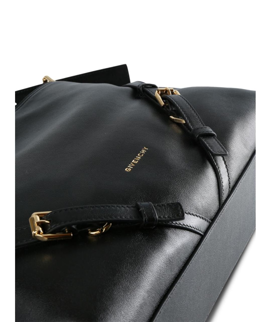 GIVENCHY Черная кожаная сумка через плечо, фото 3
