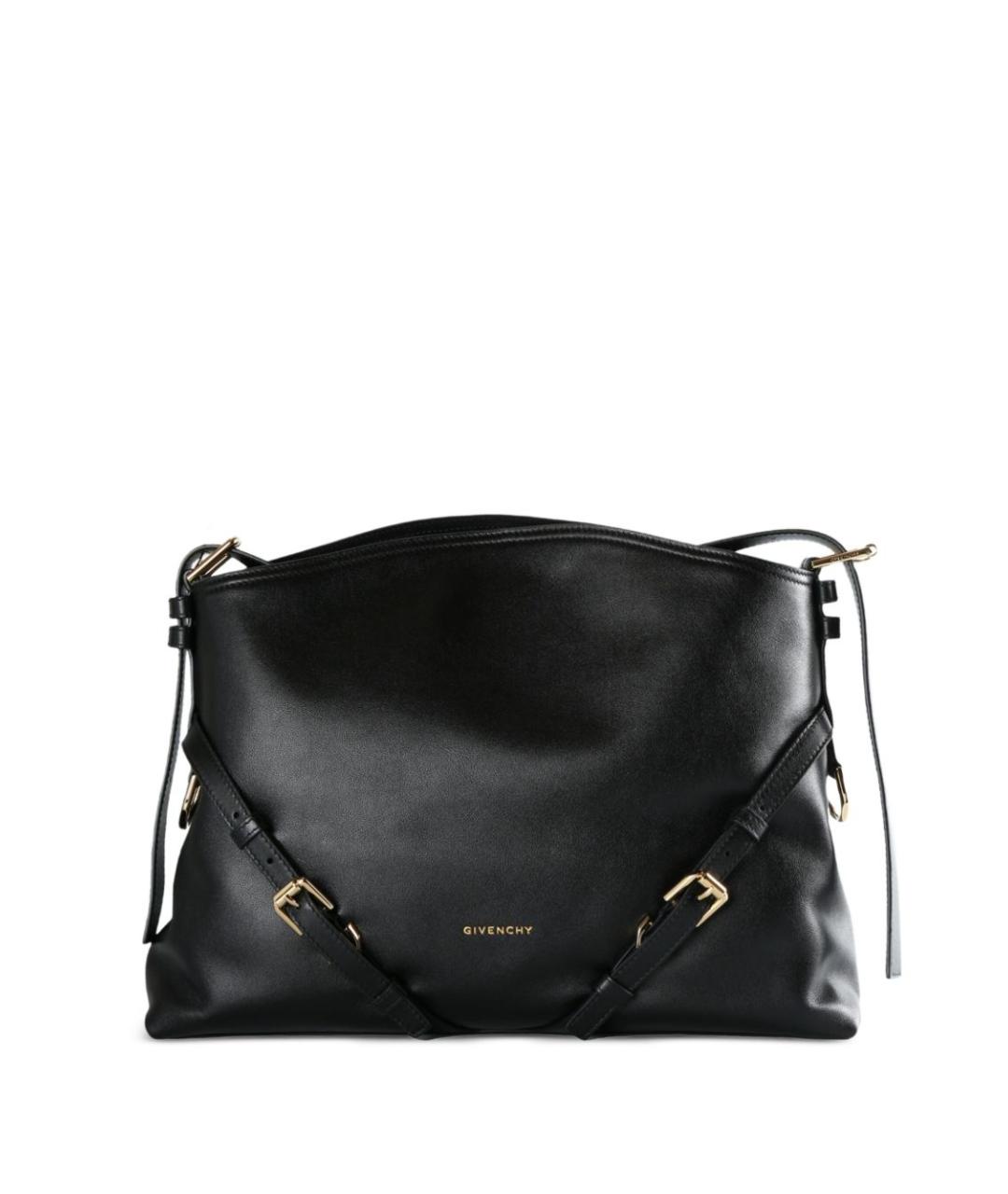 GIVENCHY Черная кожаная сумка через плечо, фото 1