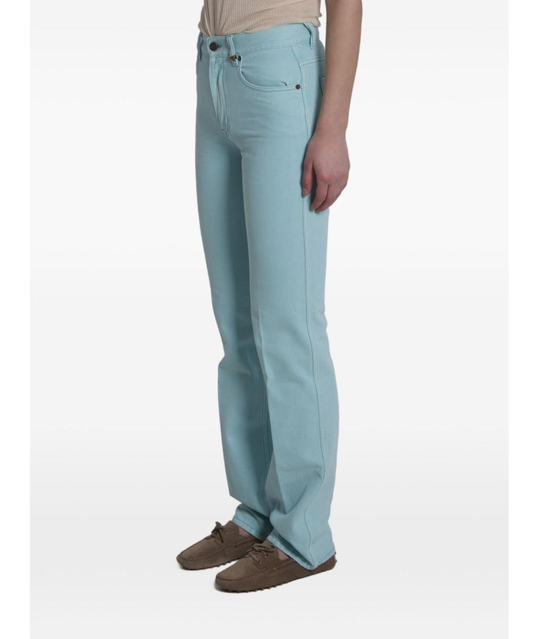 CHLOE Хлопковые прямые брюки, фото 2