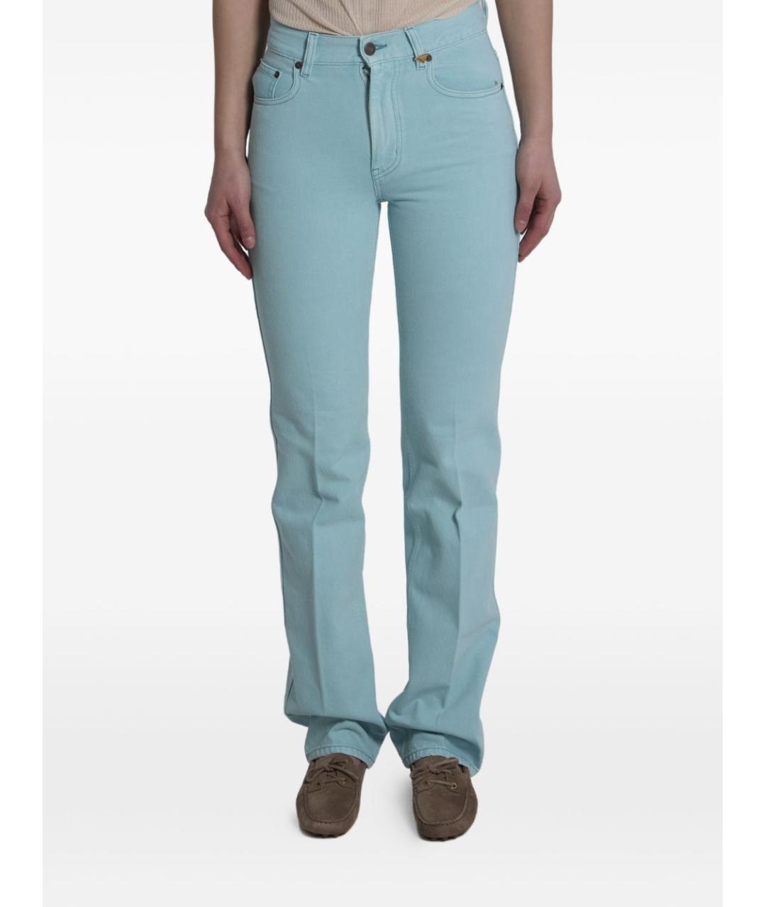 CHLOE Хлопковые прямые брюки, фото 5