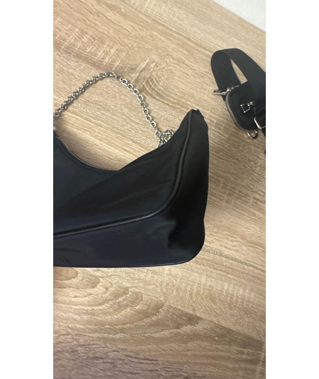 PRADA Черная сумка через плечо, фото 6