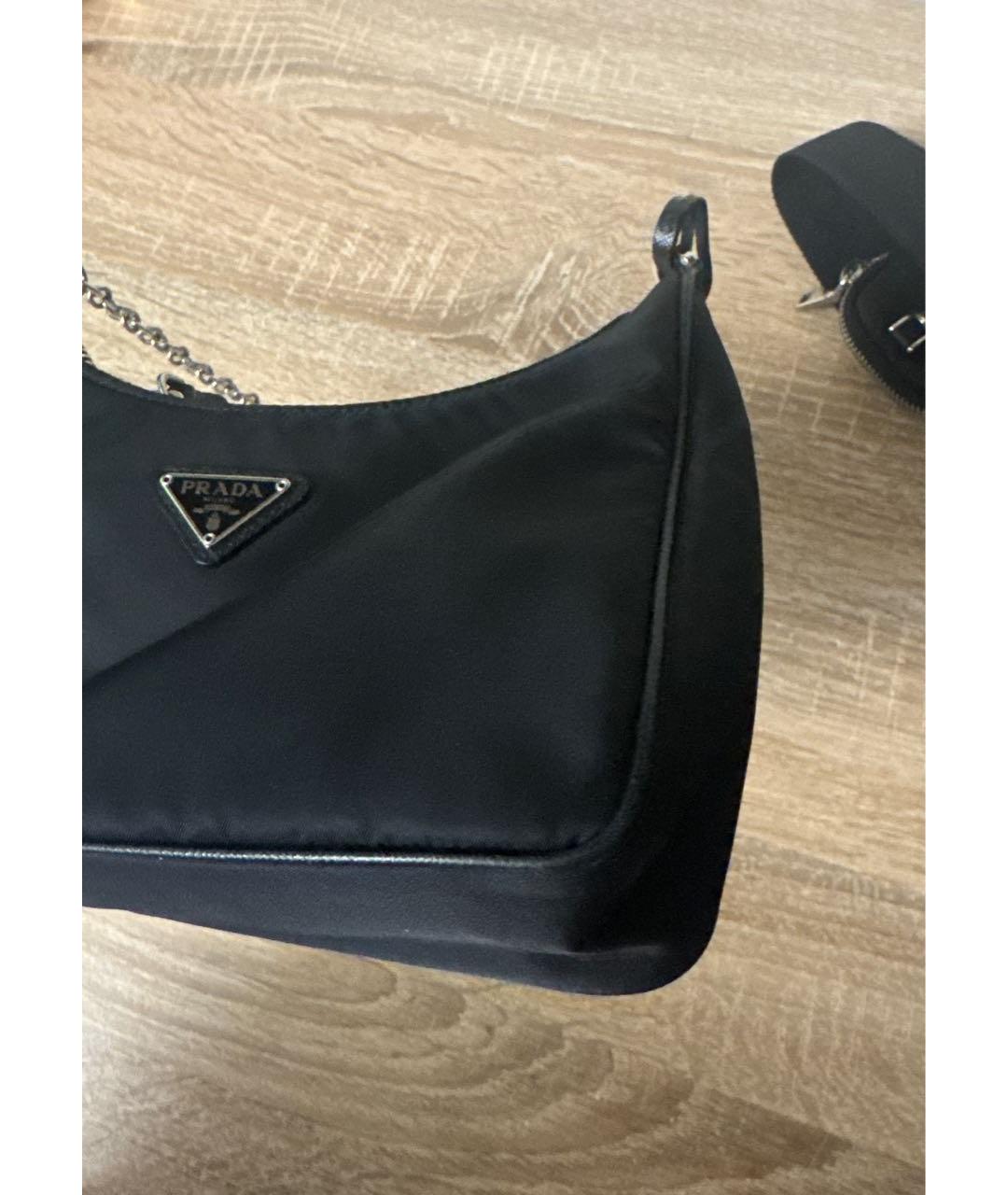 PRADA Черная сумка через плечо, фото 3