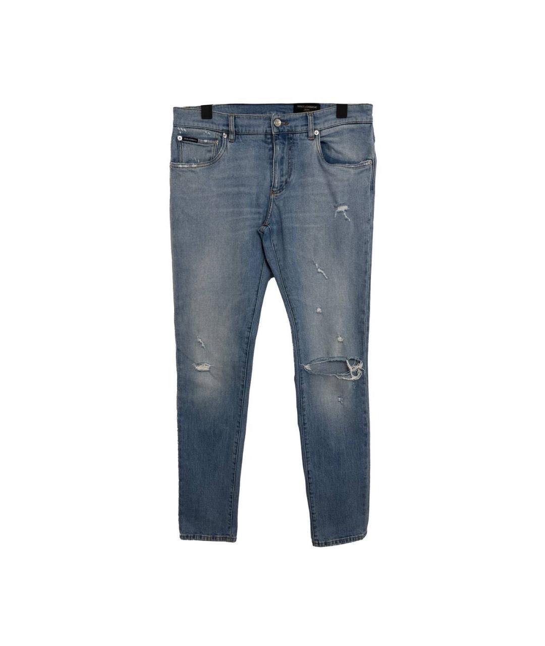 DOLCE&GABBANA Прямые джинсы, фото 4