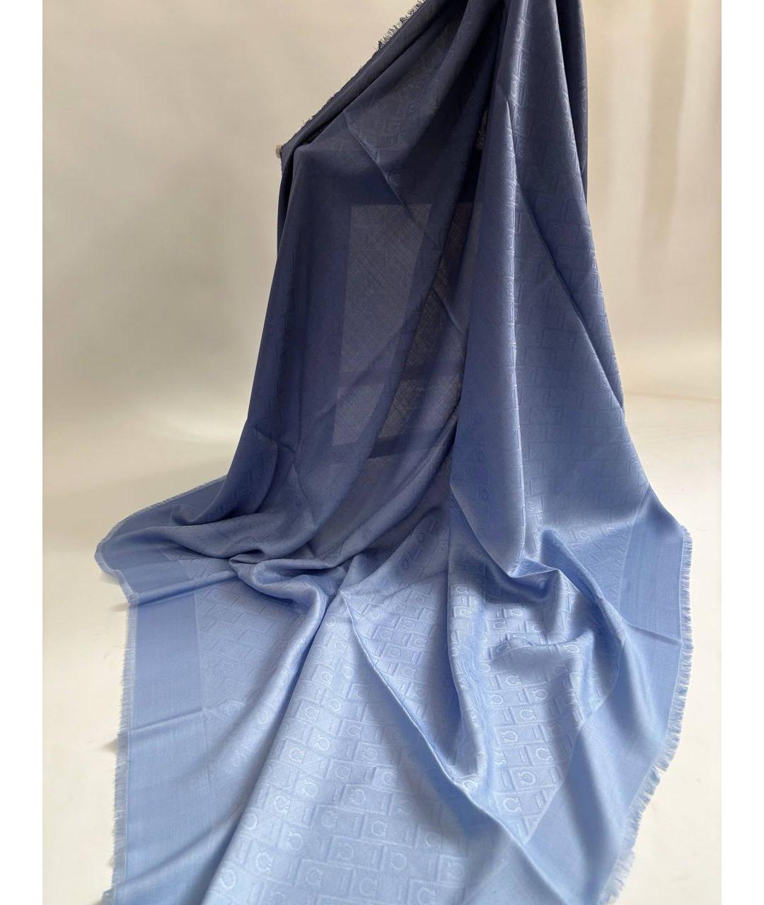 FERRAGAMO Синий платок, фото 7