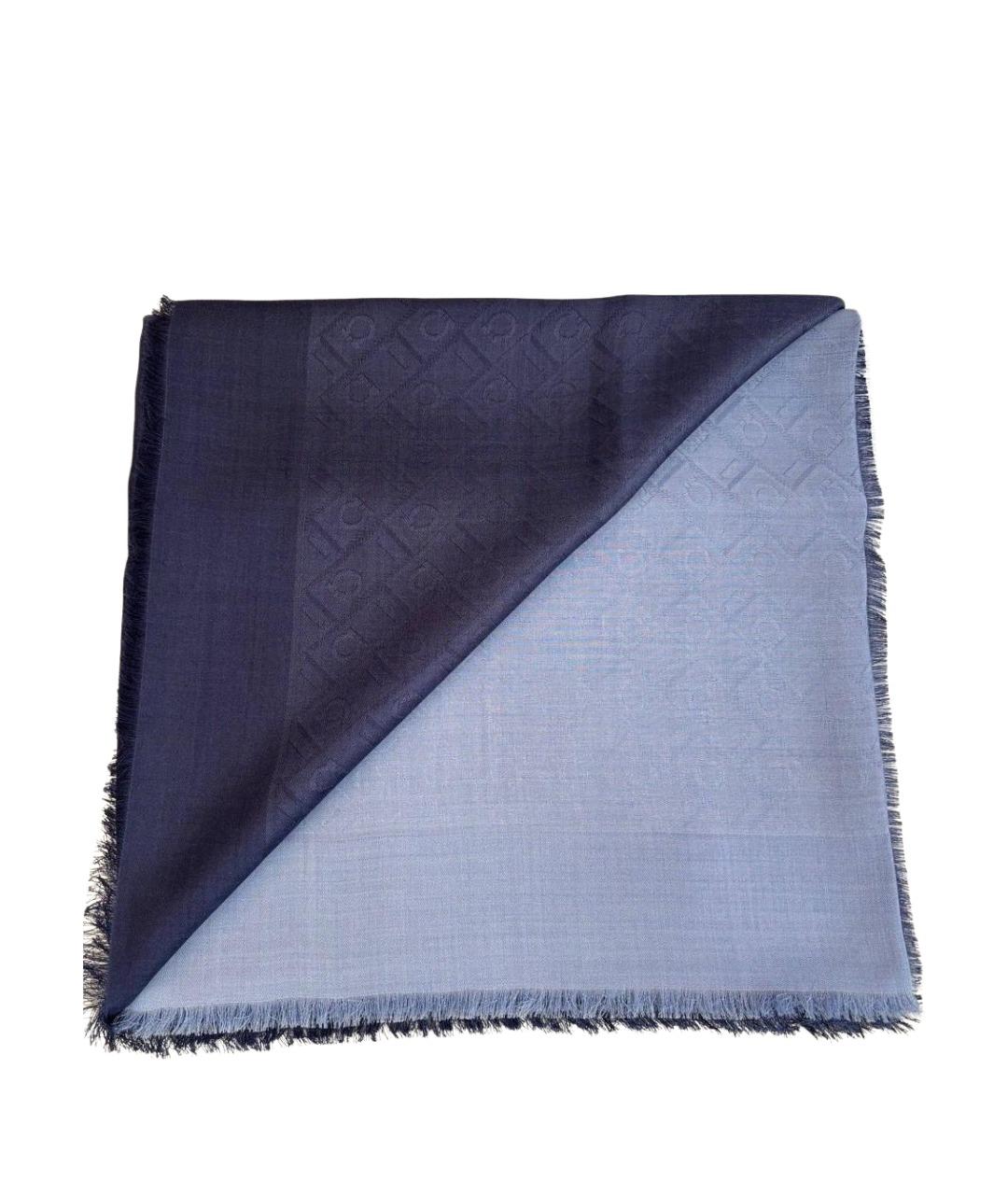 FERRAGAMO Синий платок, фото 1