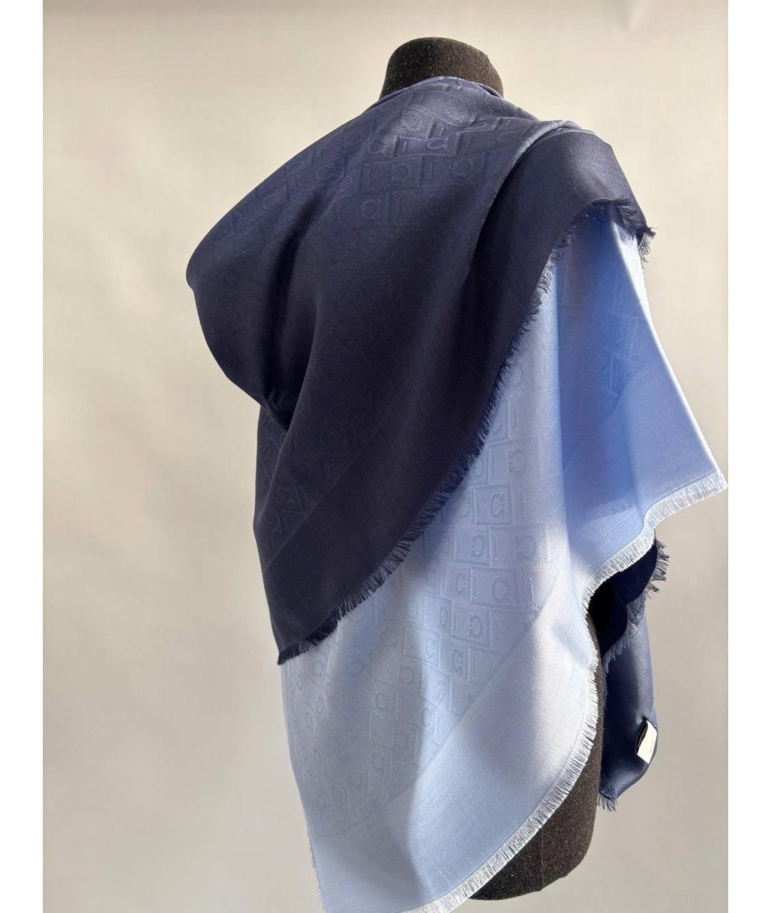 FERRAGAMO Синий платок, фото 8