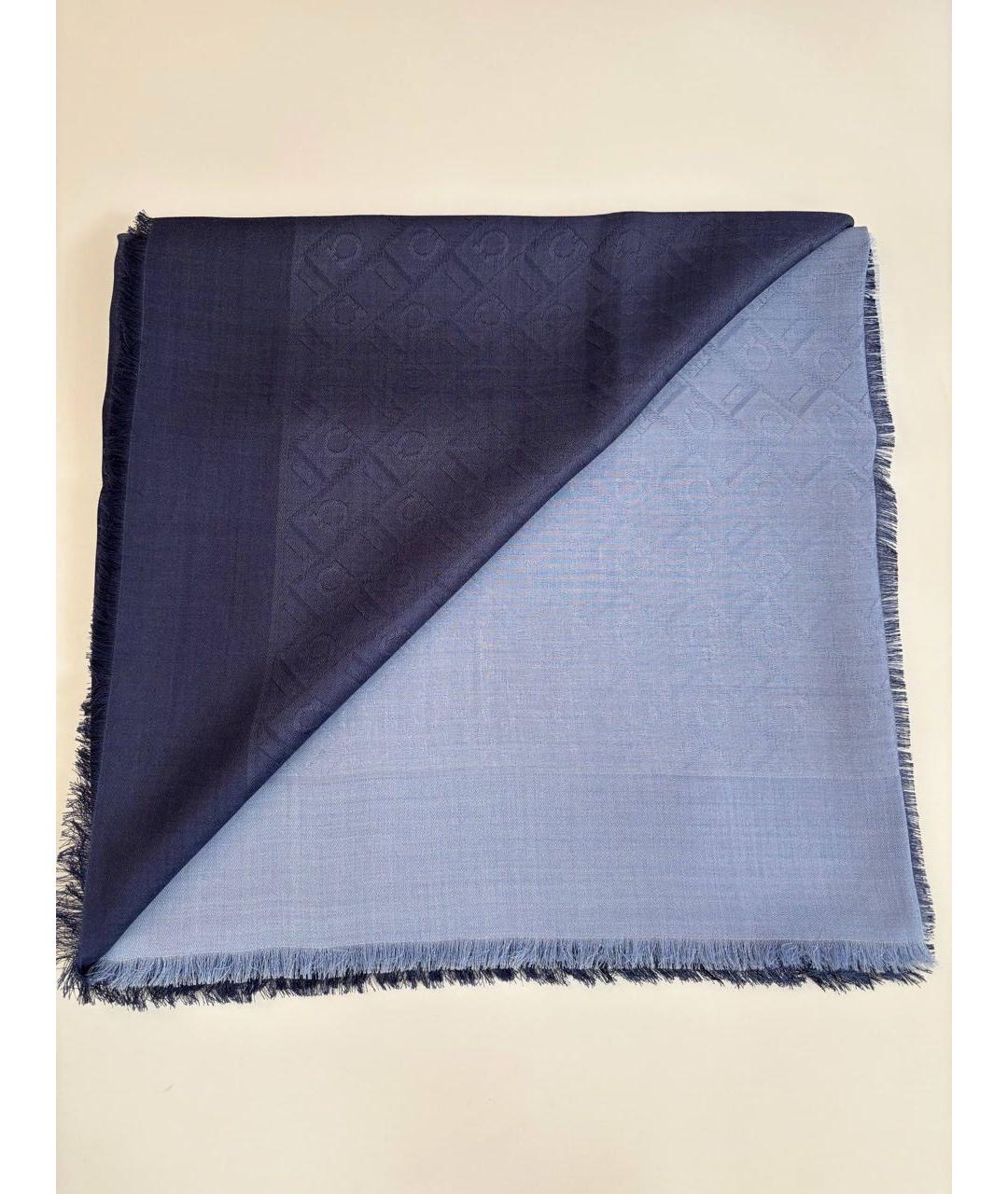 FERRAGAMO Синий платок, фото 9