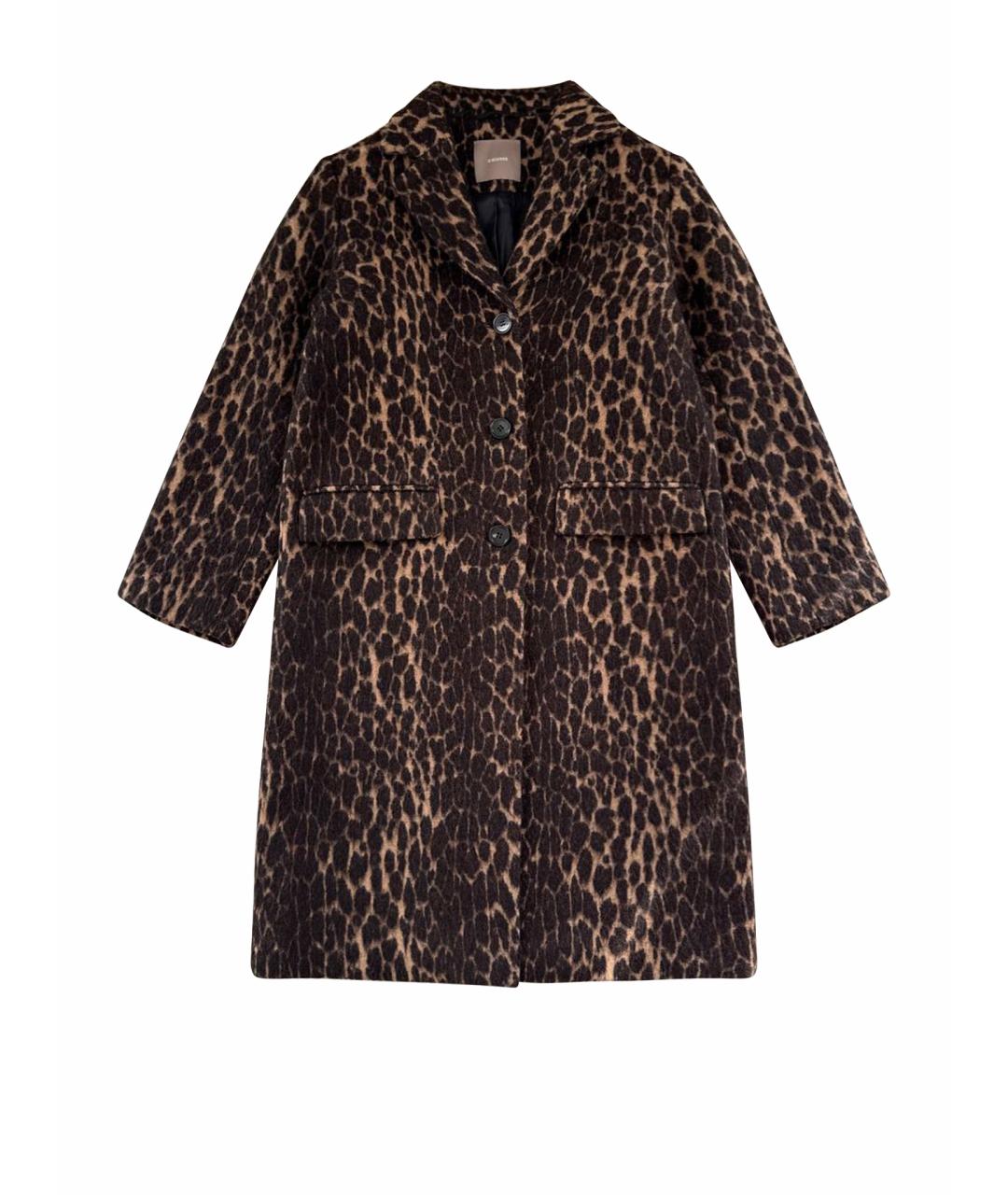 12 STOREEZ Коричневое шерстяное пальто, фото 1