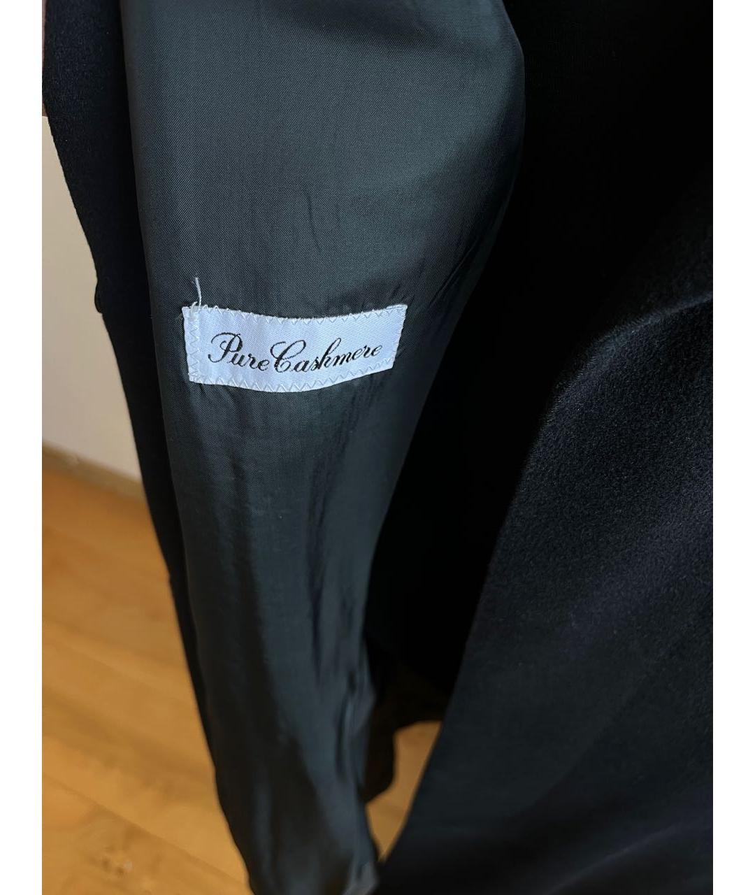 CERRUTI 1881 Черное кашемировое пальто, фото 4