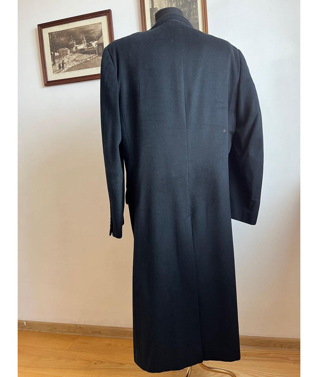 CERRUTI 1881 Черное кашемировое пальто, фото 2