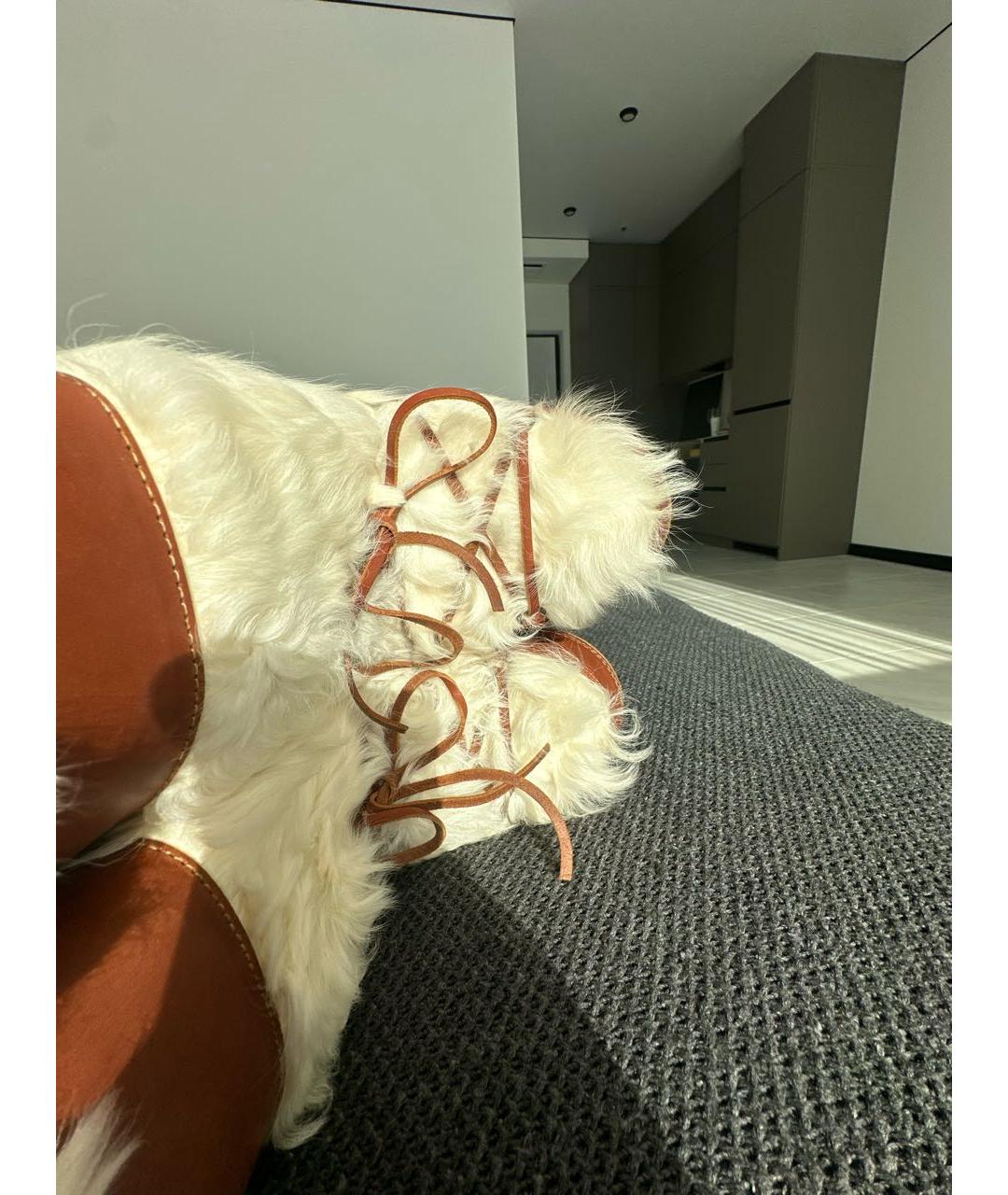 CHLOE Коричневые кожаные сапоги, фото 3