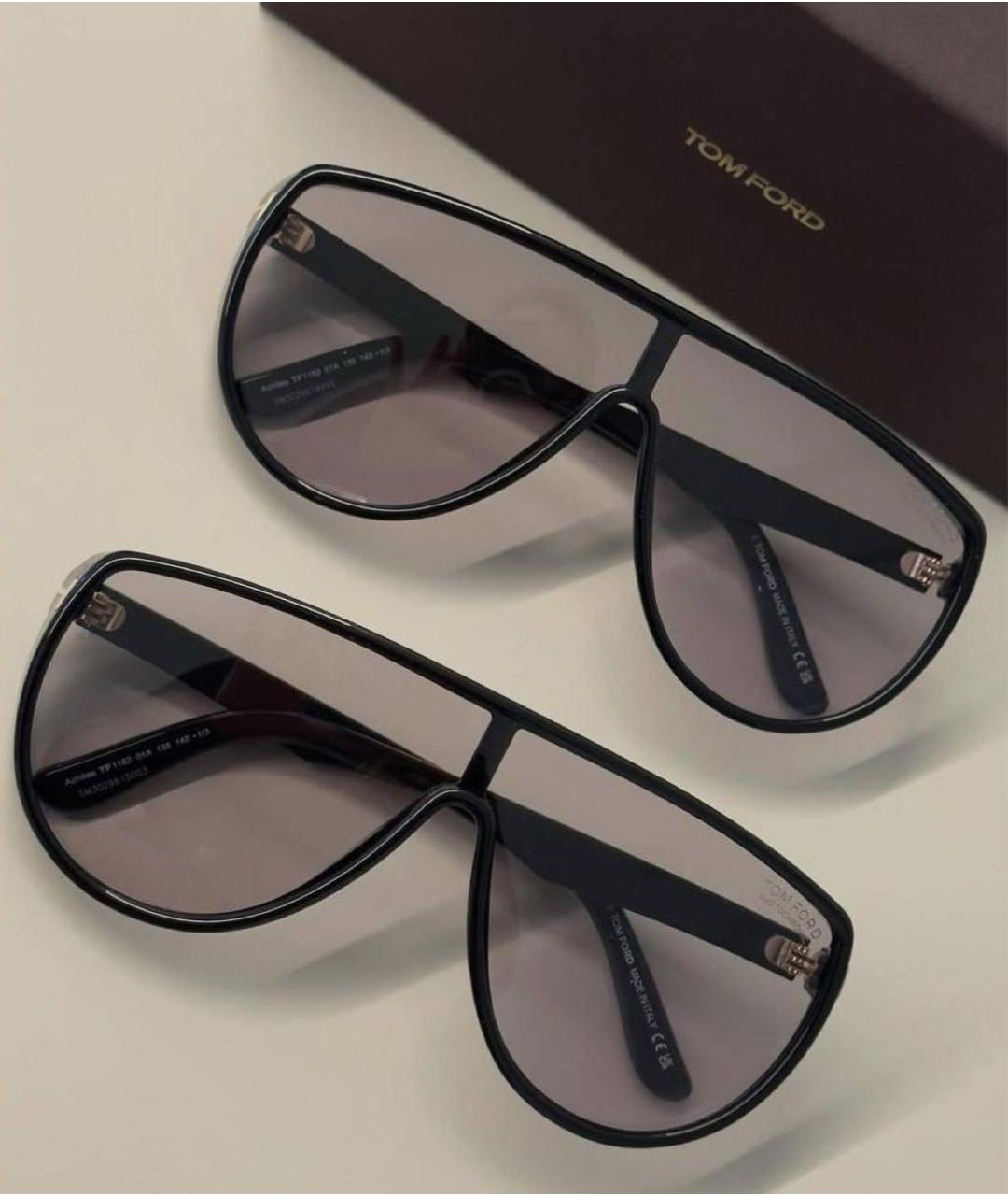 TOM FORD Черные солнцезащитные очки, фото 2