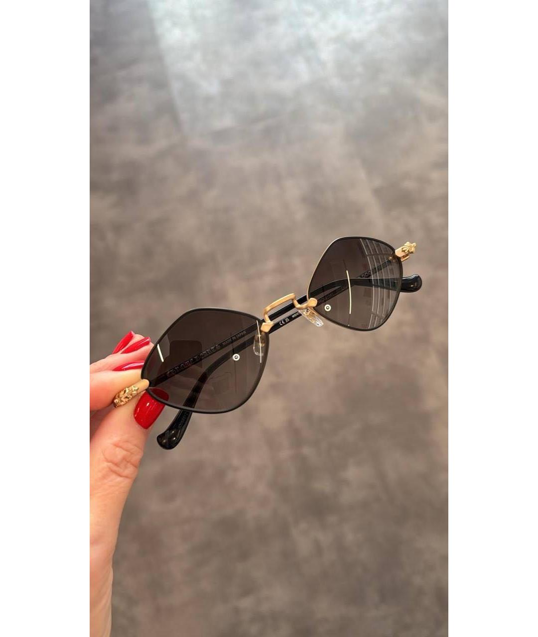 CHROME HEARTS Черные солнцезащитные очки, фото 2