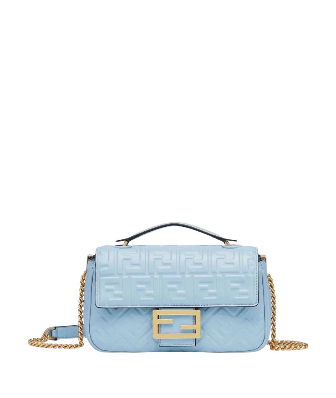 FENDI Кожаная сумка через плечо, фото 1