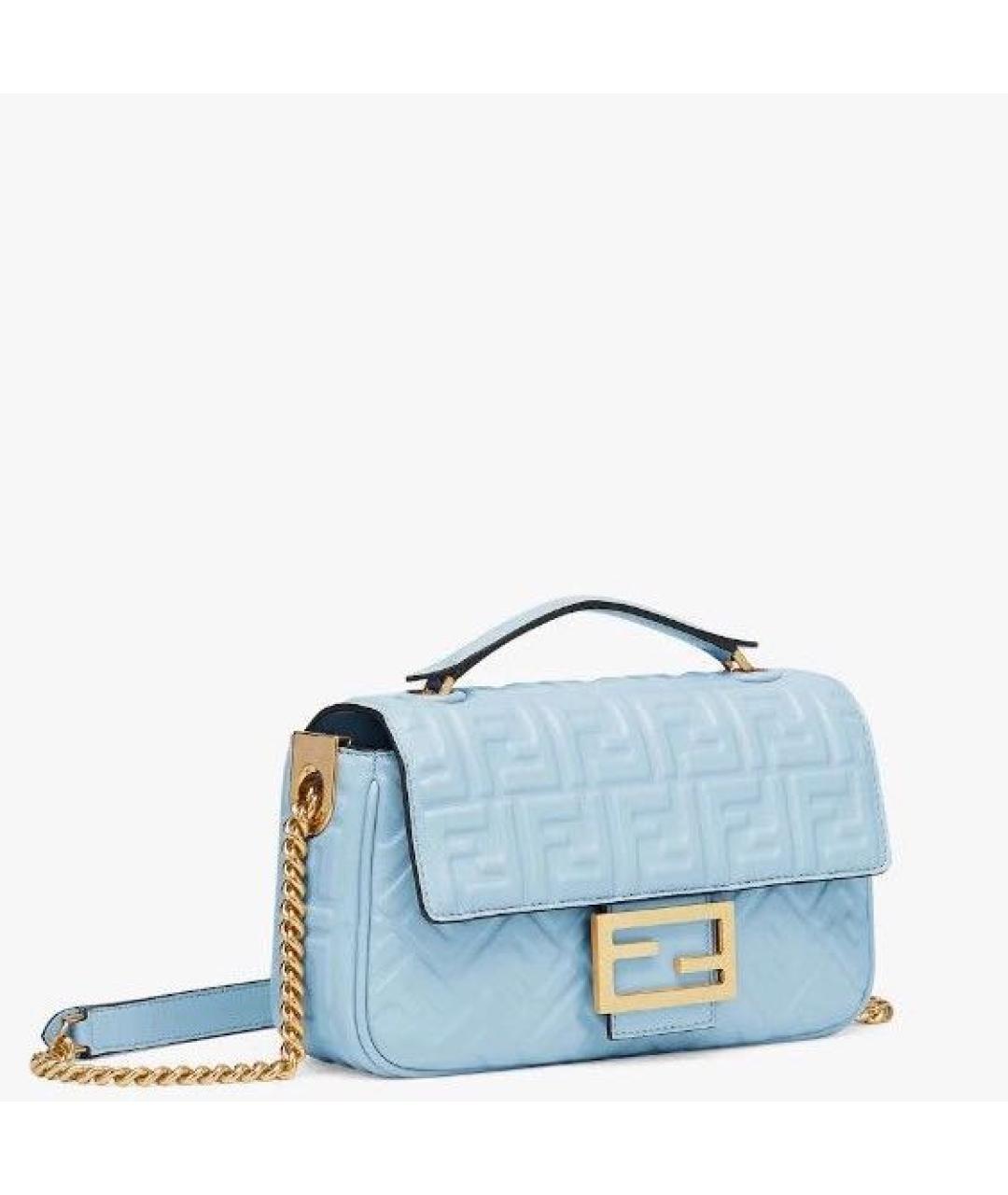 FENDI Кожаная сумка через плечо, фото 3