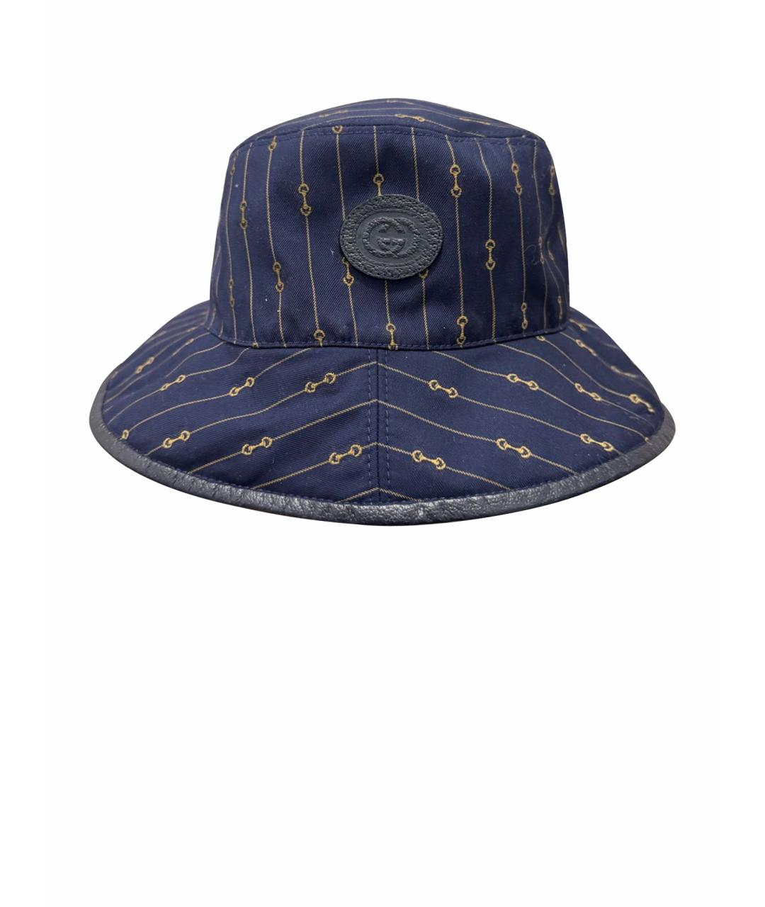 GUCCI Мульти хлопковая шляпа, фото 1