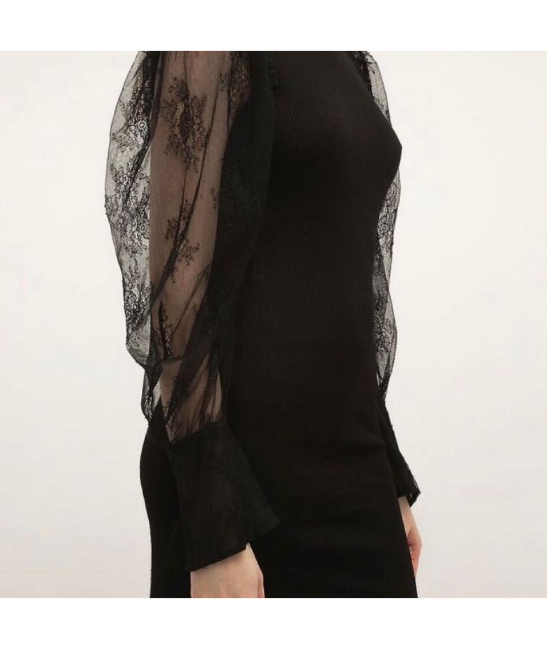 LOUIS VUITTON Черное вечернее платье, фото 4