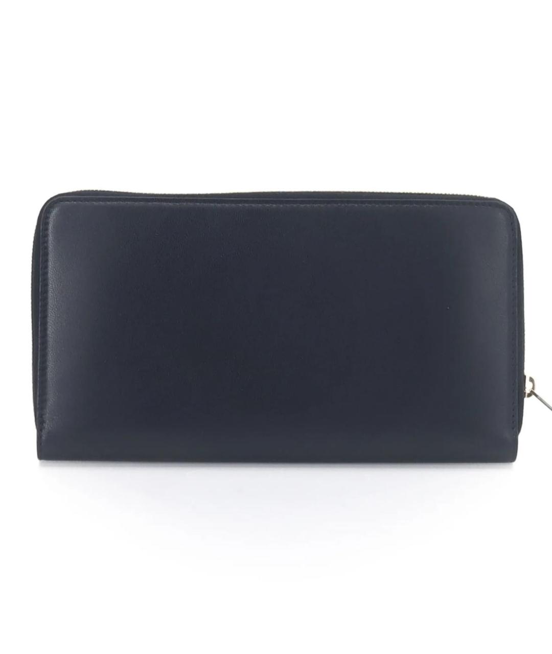 CELINE Черный кожаный кошелек, фото 4