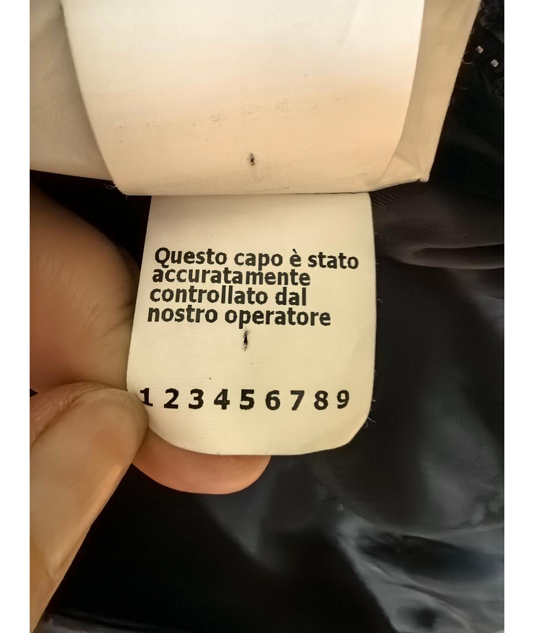 DOLCE&GABBANA Черная кожаная куртка, фото 5