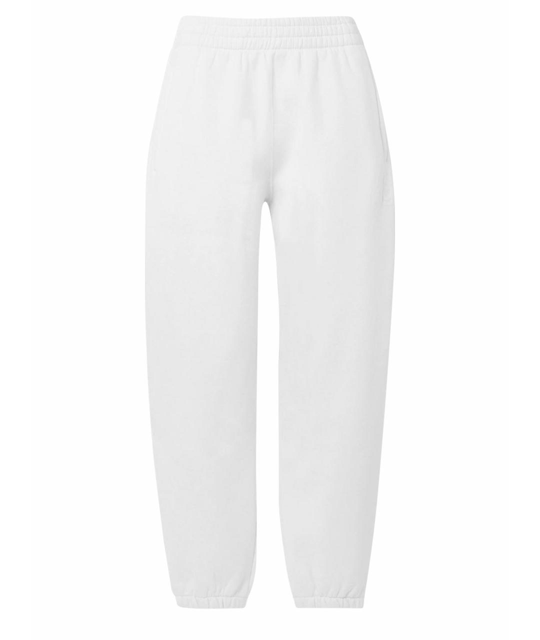 ALEXANDER WANG Белые хлопковые бриджи, фото 1