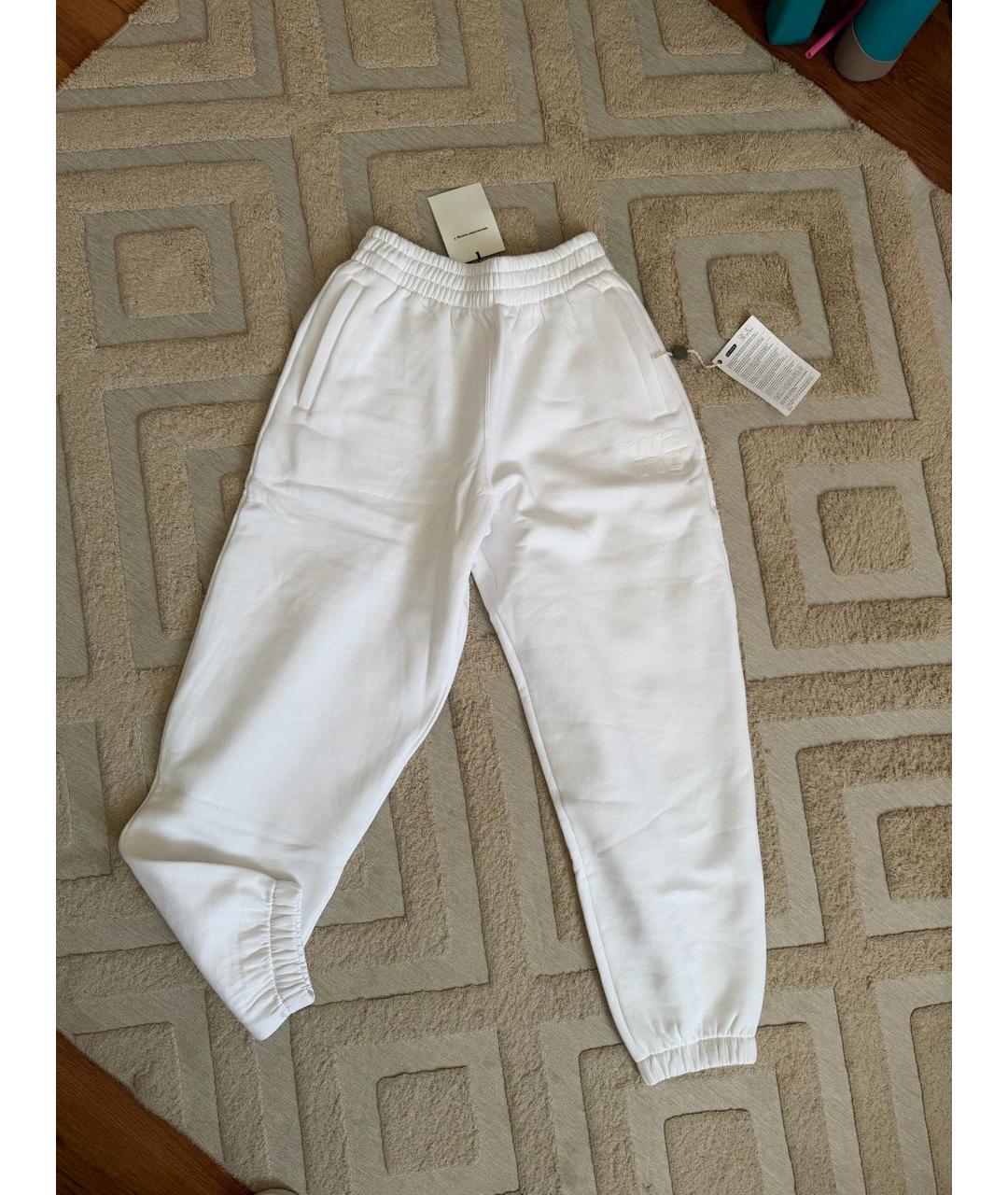 ALEXANDER WANG Белые хлопковые бриджи, фото 3