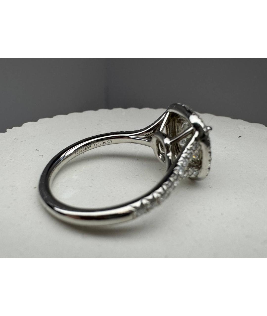 TIFFANY&CO Серебряное платиновое кольцо, фото 5