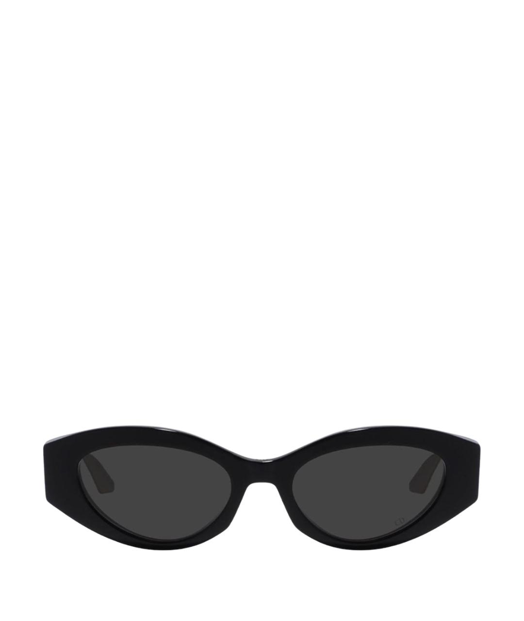 CHRISTIAN DIOR Черные пластиковые солнцезащитные очки, фото 1