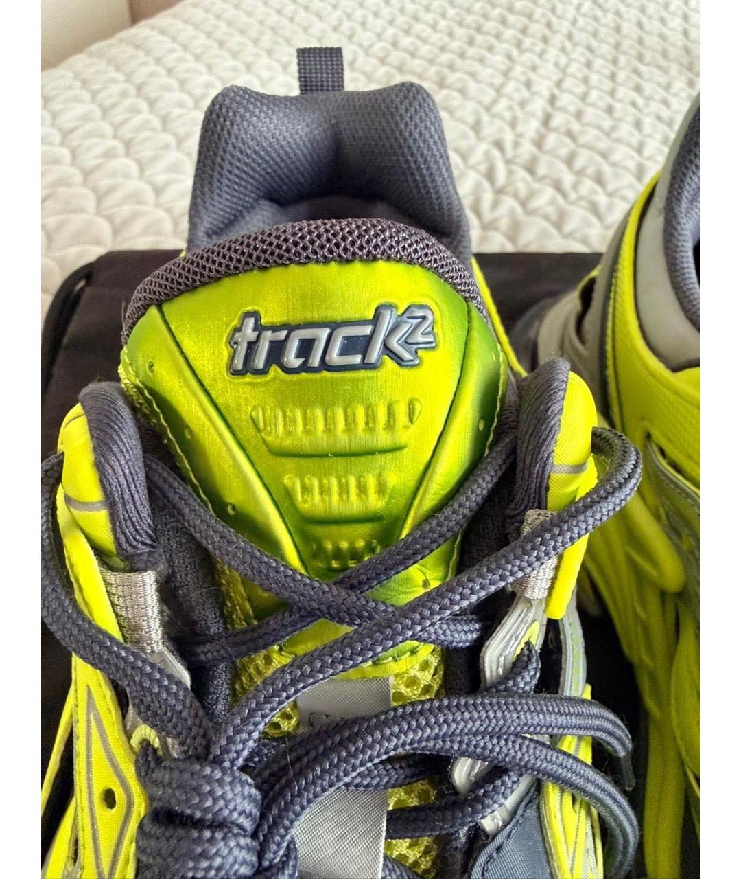 BALENCIAGA Зеленые низкие кроссовки / кеды, фото 5