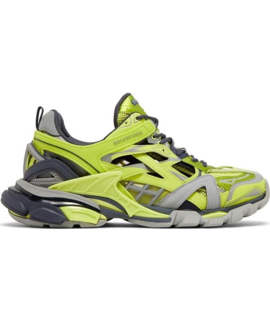 BALENCIAGA Зеленые низкие кроссовки / кеды, фото 9