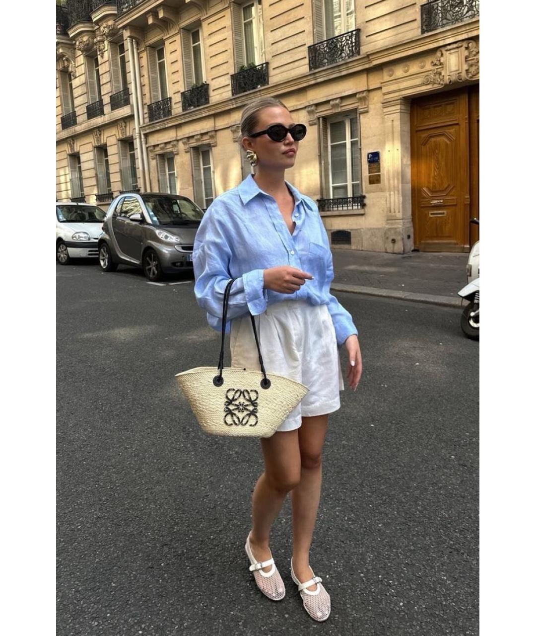 ALAIA Белые балетки из лакированной кожи, фото 2