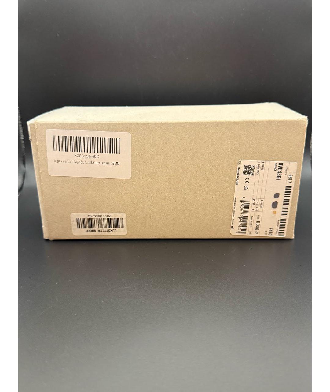 VERSACE Белые солнцезащитные очки, фото 8