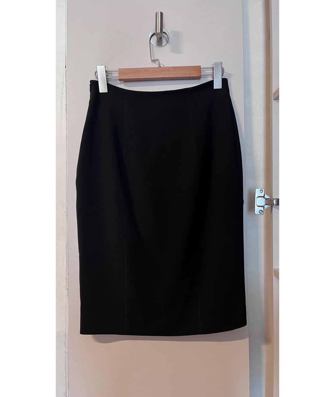 MAX MARA STUDIO Черная юбка миди, фото 8