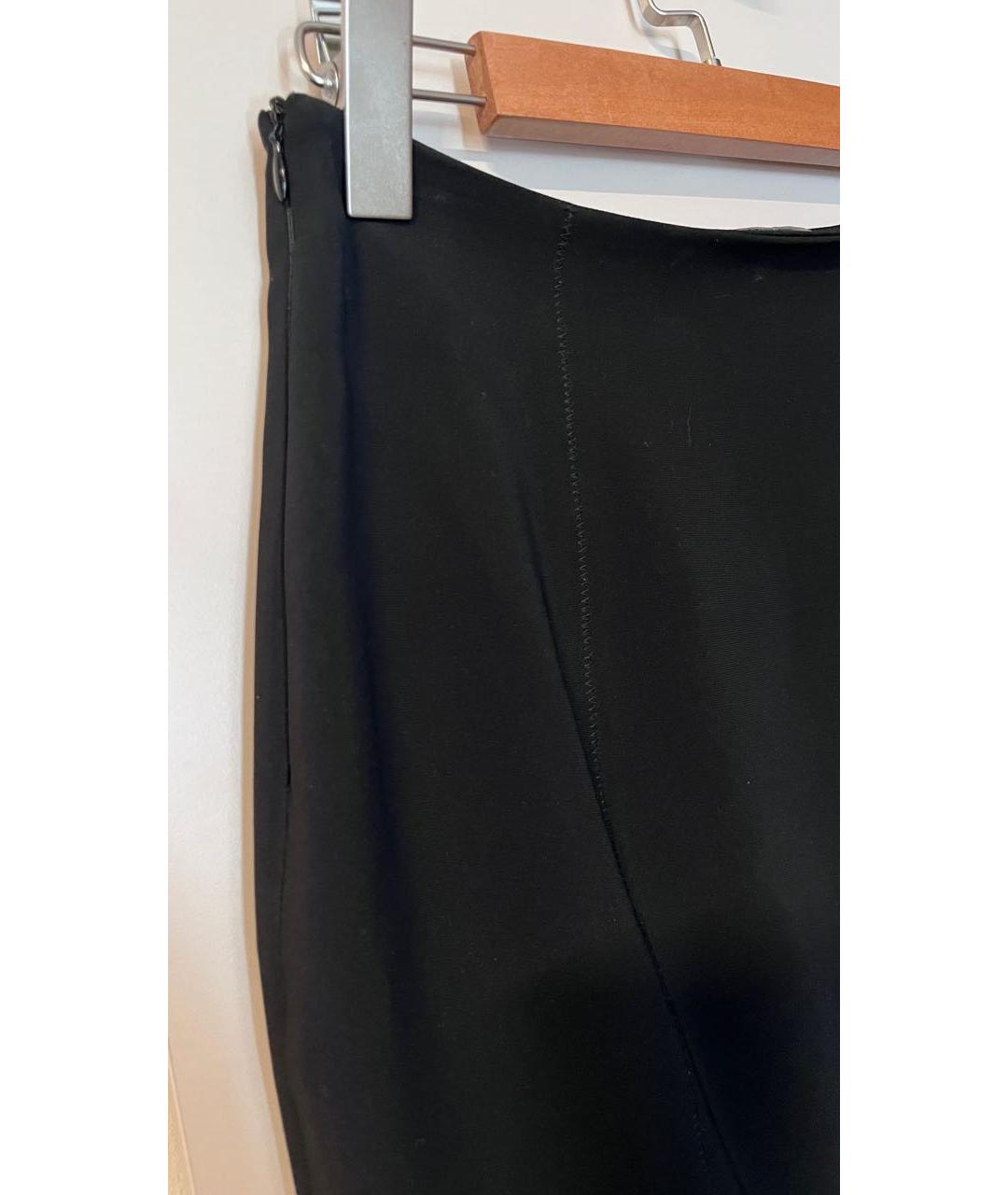MAX MARA STUDIO Черная юбка миди, фото 3
