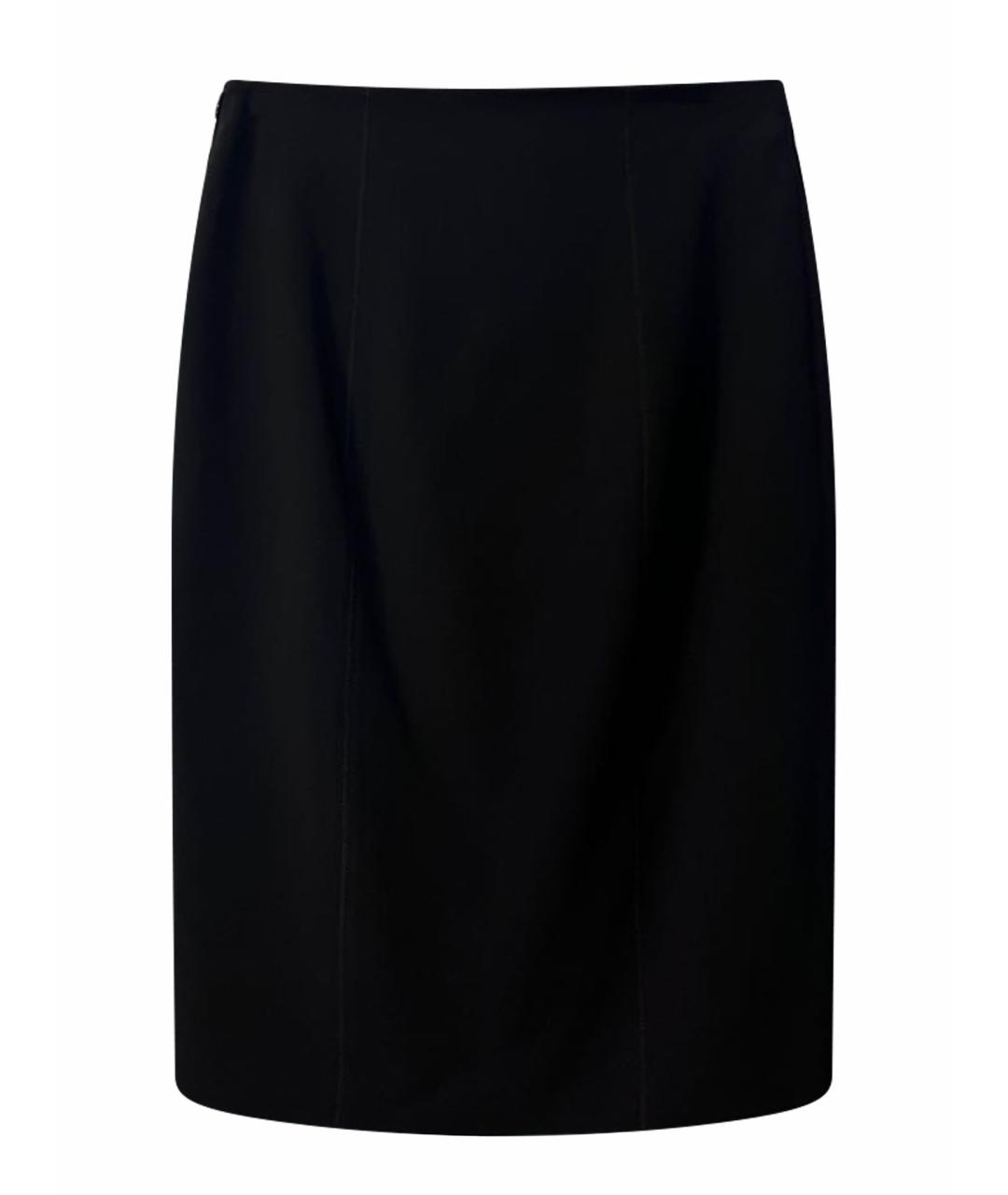 MAX MARA STUDIO Черная юбка миди, фото 1