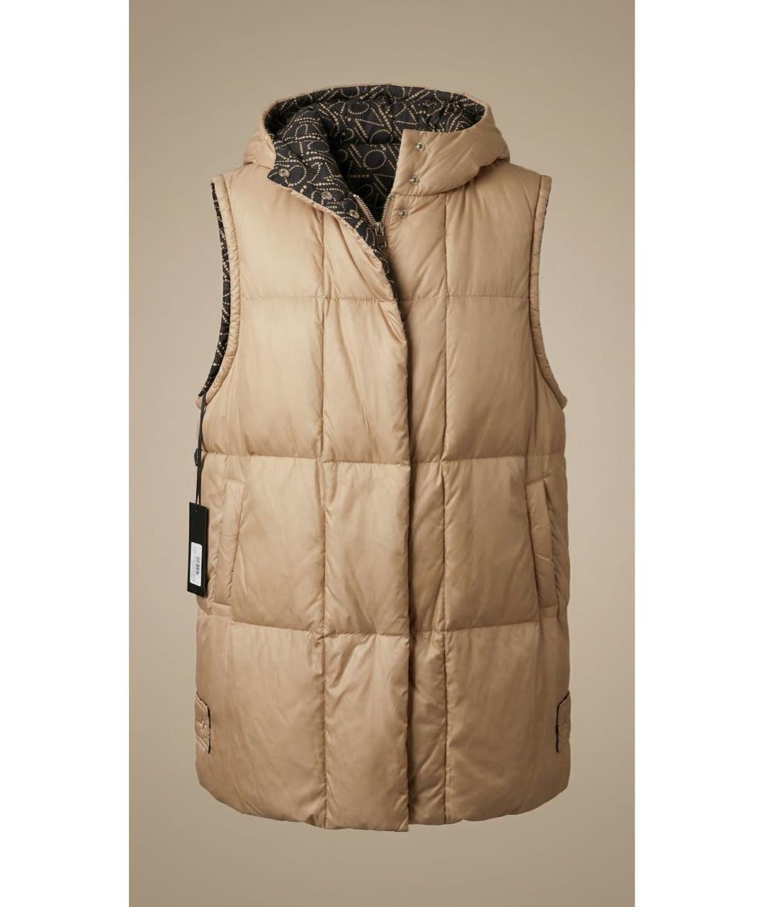 PINKO Бежевый жилет, фото 5