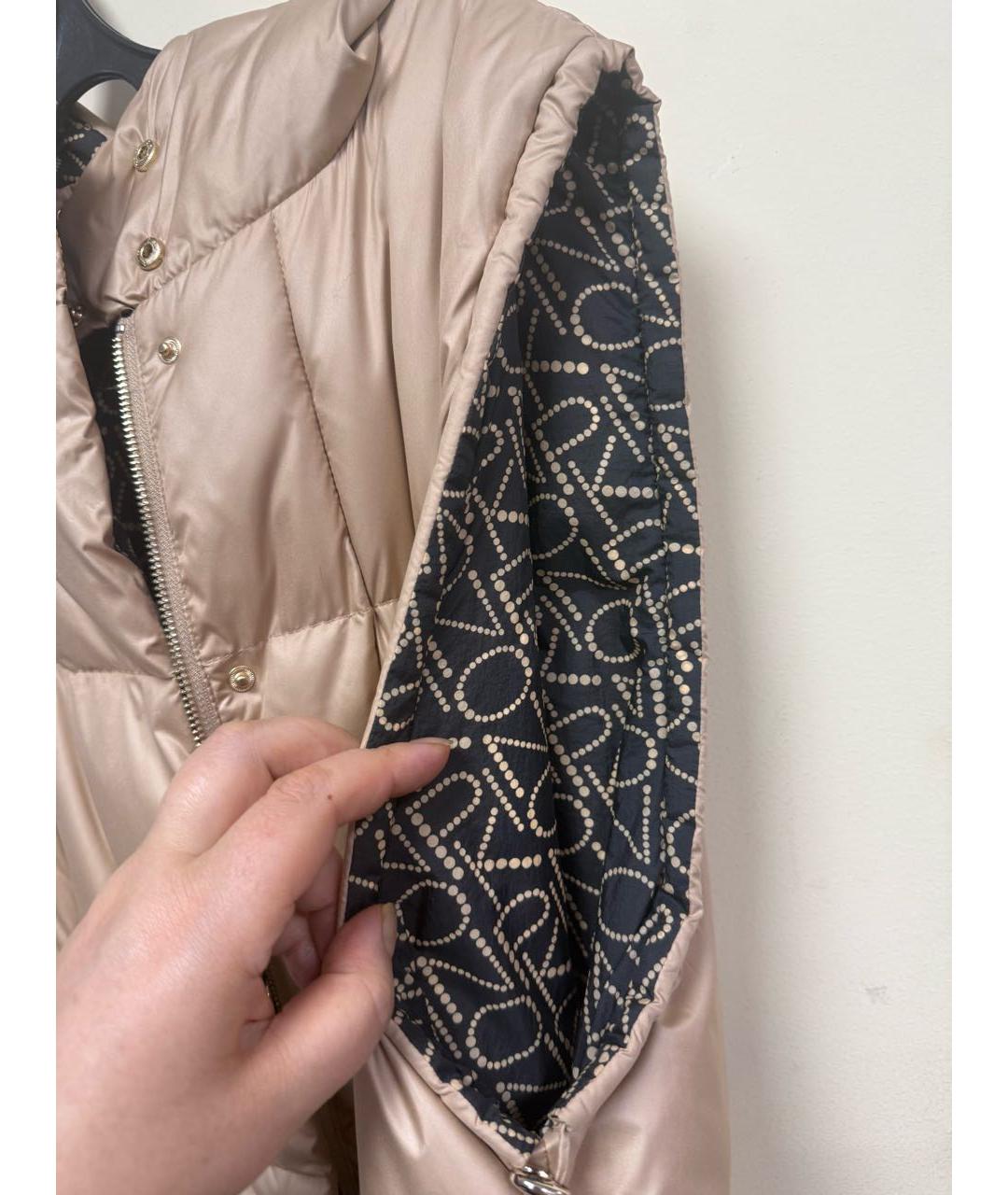 PINKO Бежевый жилет, фото 3