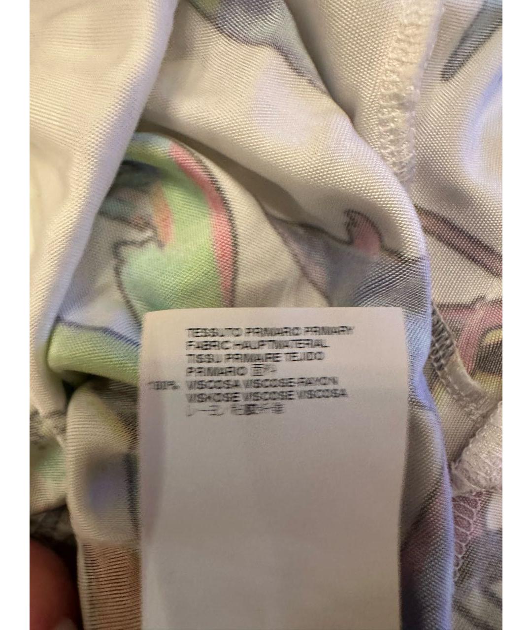 JUST CAVALLI Мульти вискозное коктейльное платье, фото 5