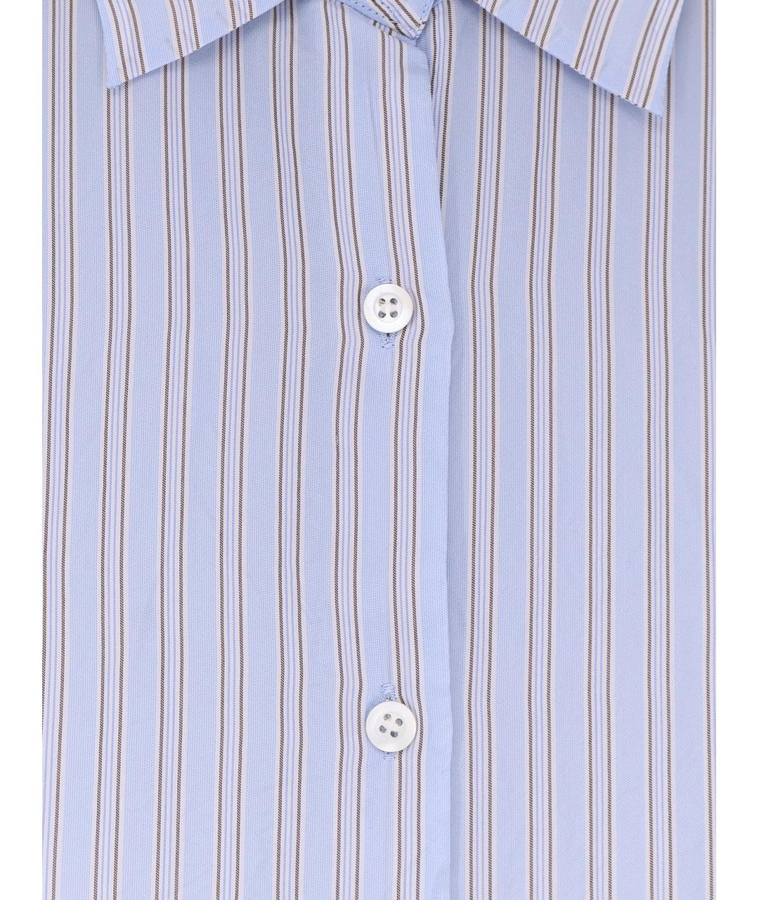 DRIES VAN NOTEN Голубая рубашка, фото 3