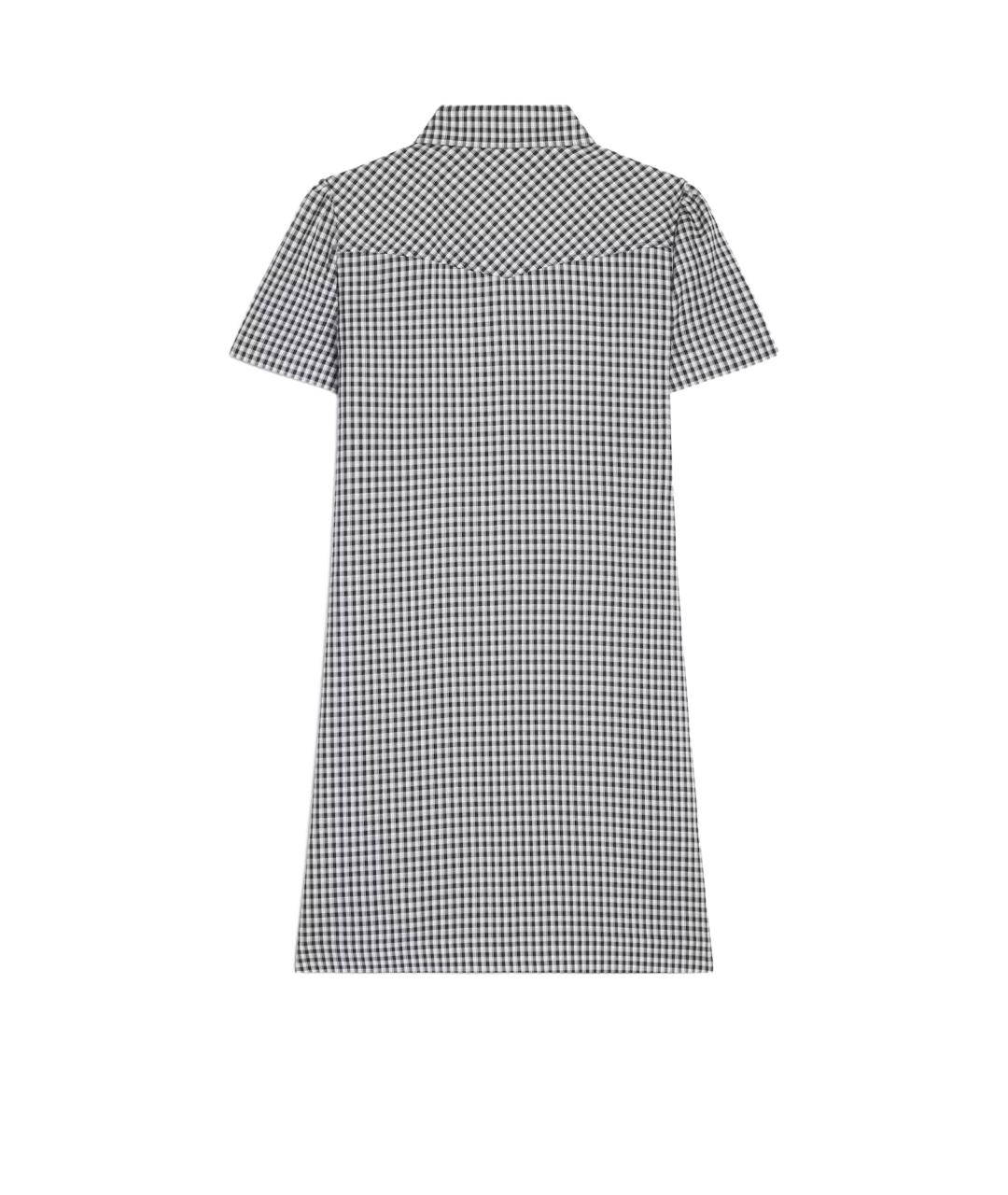 CELINE Мульти шелковое повседневное платье, фото 2