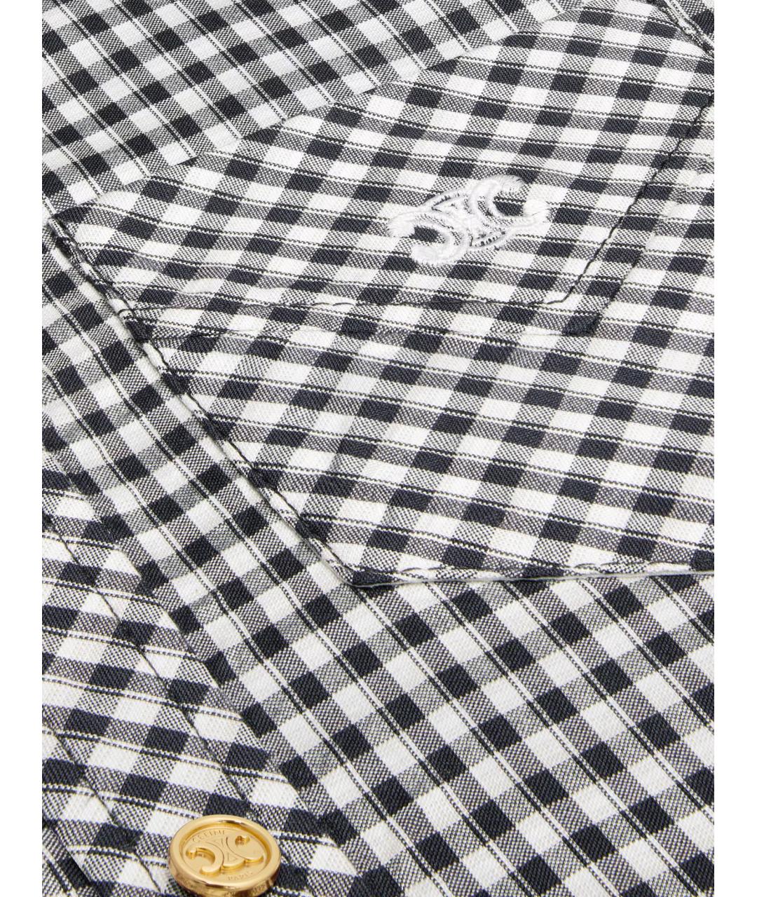 CELINE Мульти шелковое повседневное платье, фото 3