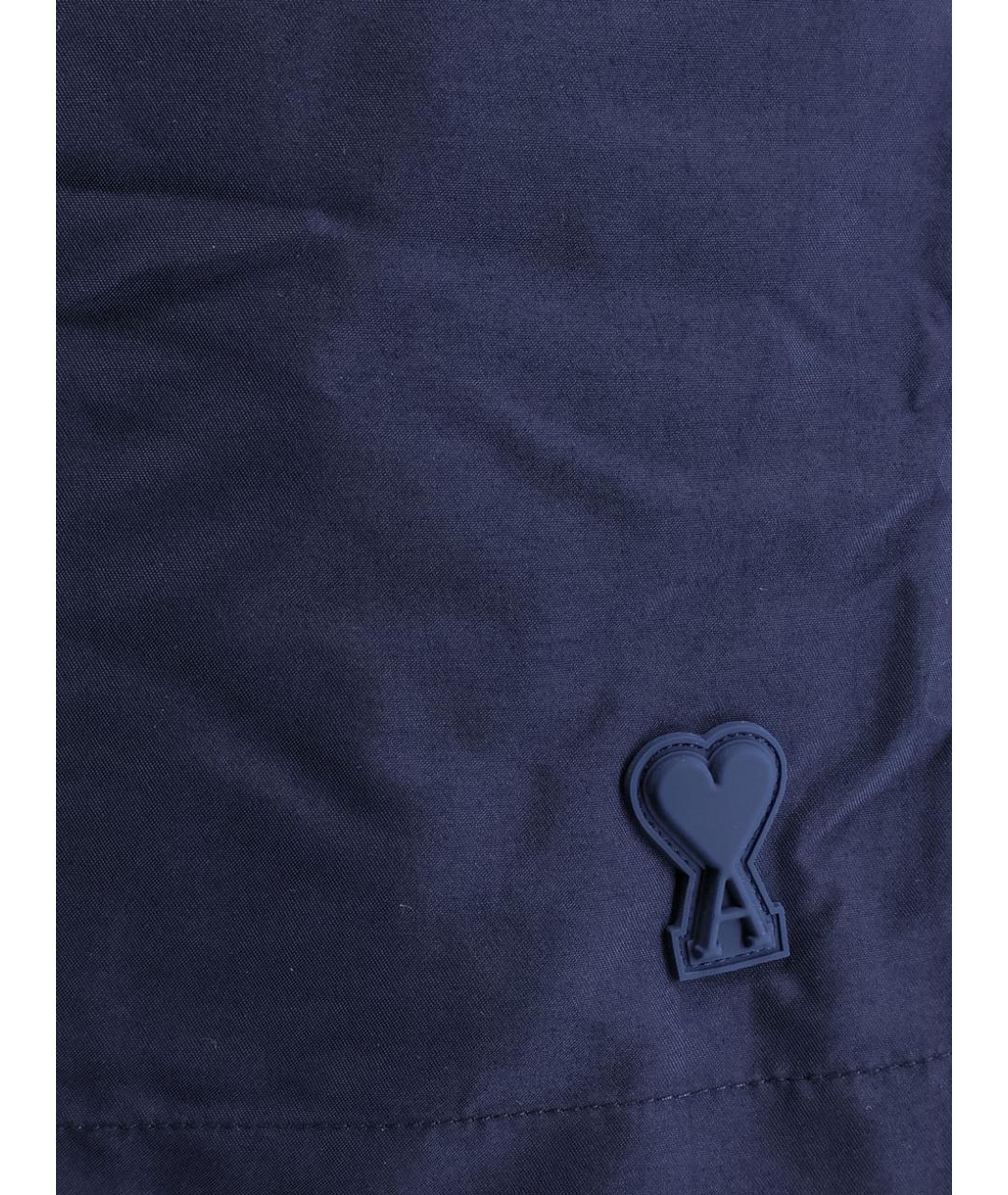 Ami Paris Темно-синие полиамидовые плавки, фото 3