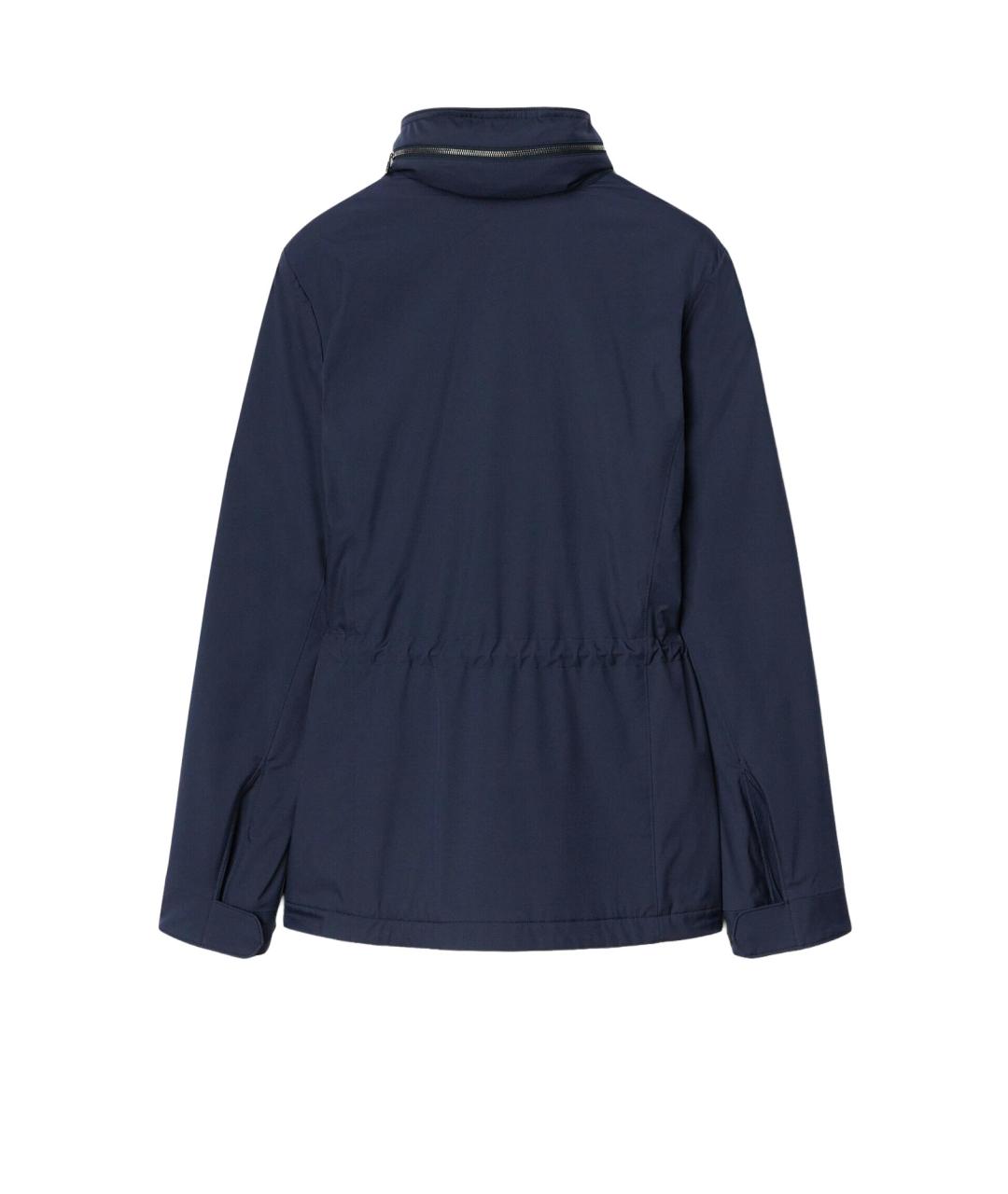 LORO PIANA Синяя полиамидовая куртка, фото 2