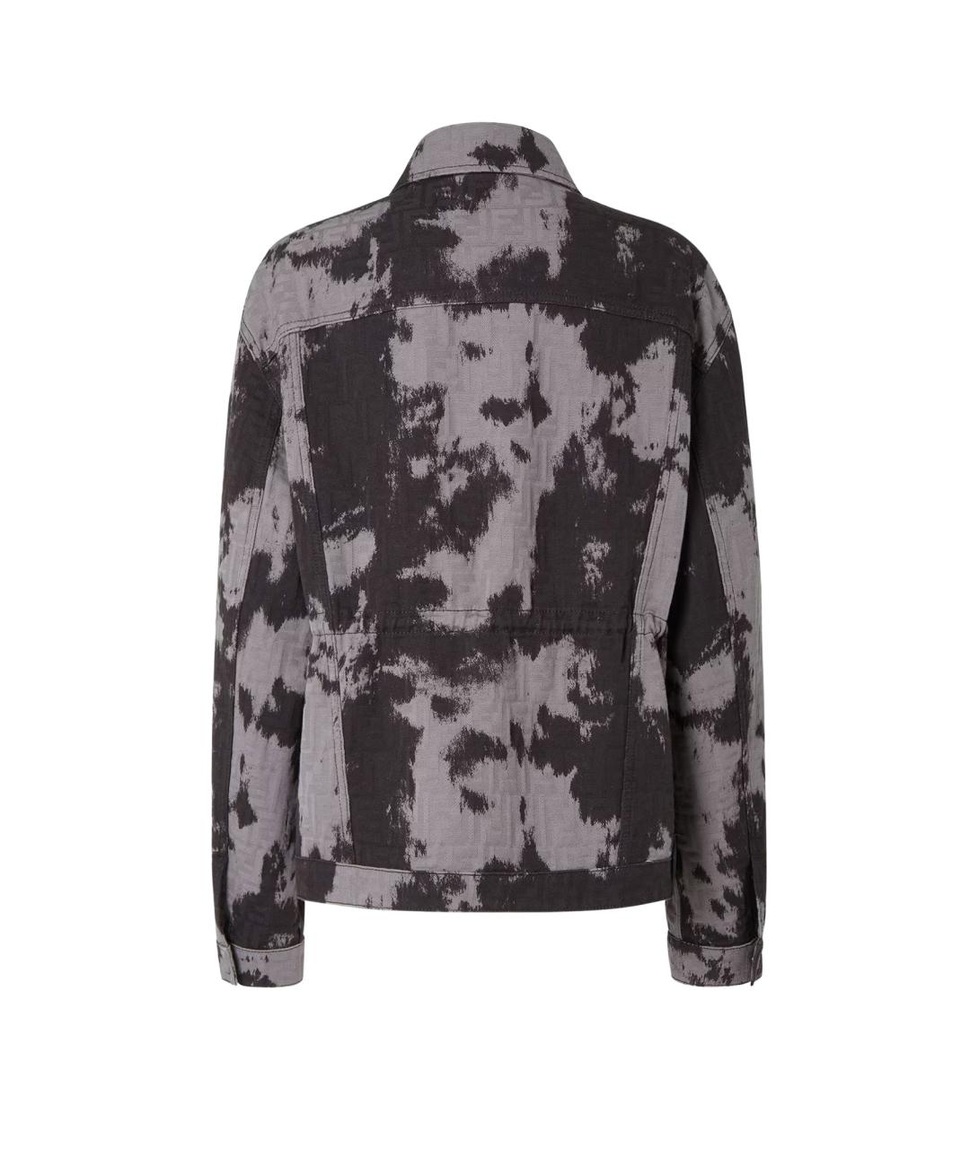 FENDI Мульти хлопковая куртка, фото 2