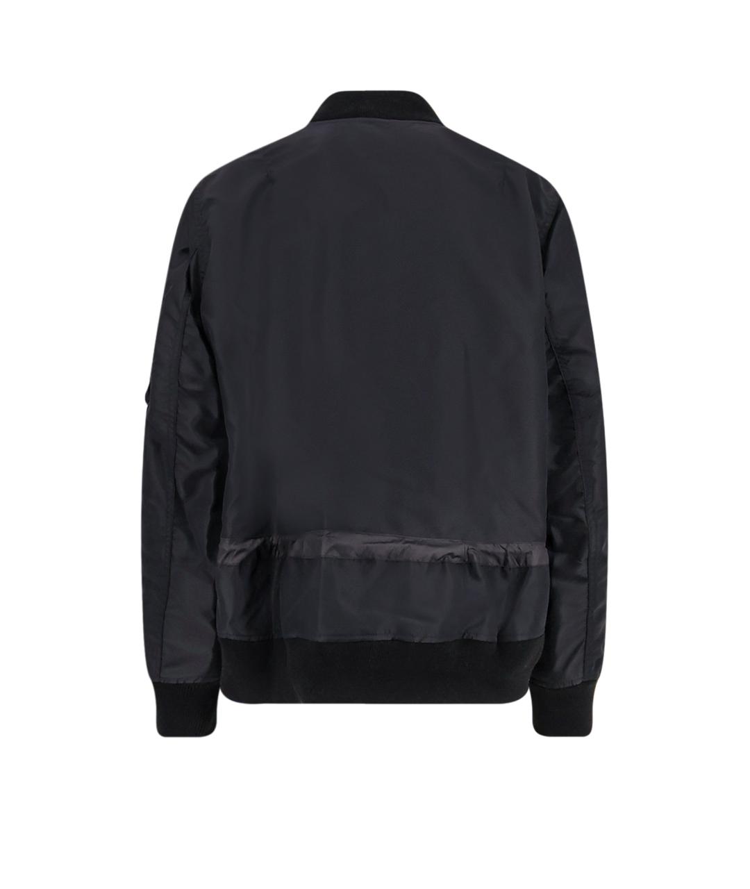 SACAI Черная полиамидовая куртка, фото 2