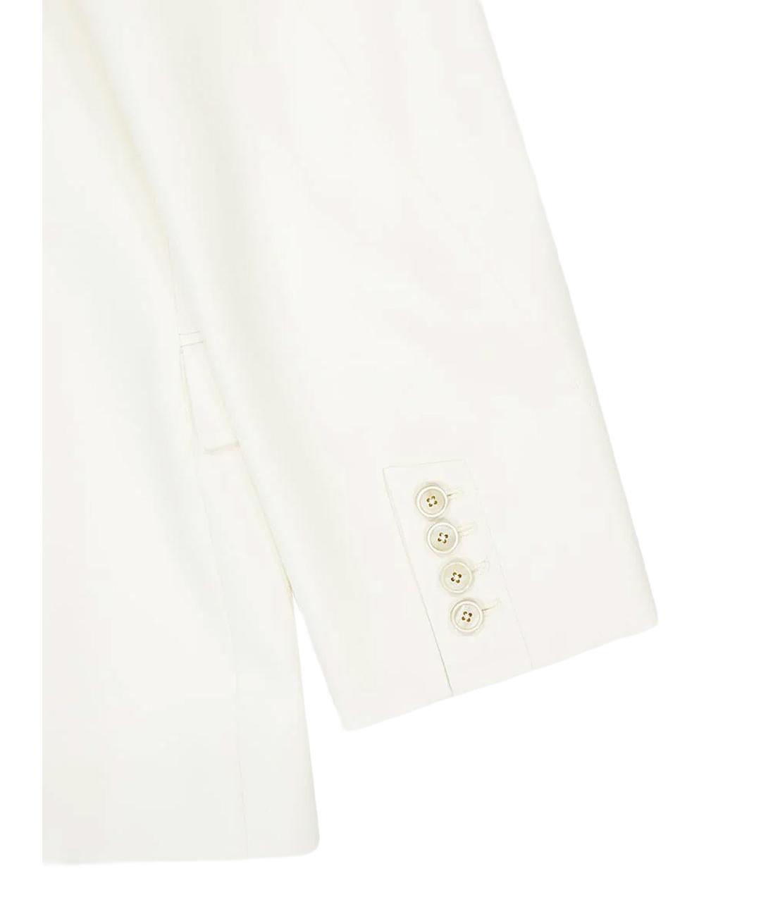 GIVENCHY Белый шерстяной жакет/пиджак, фото 3